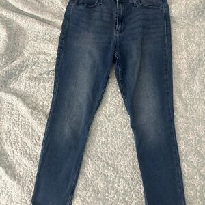 Old Navy Blue Skinny Jeans with Faded Effect